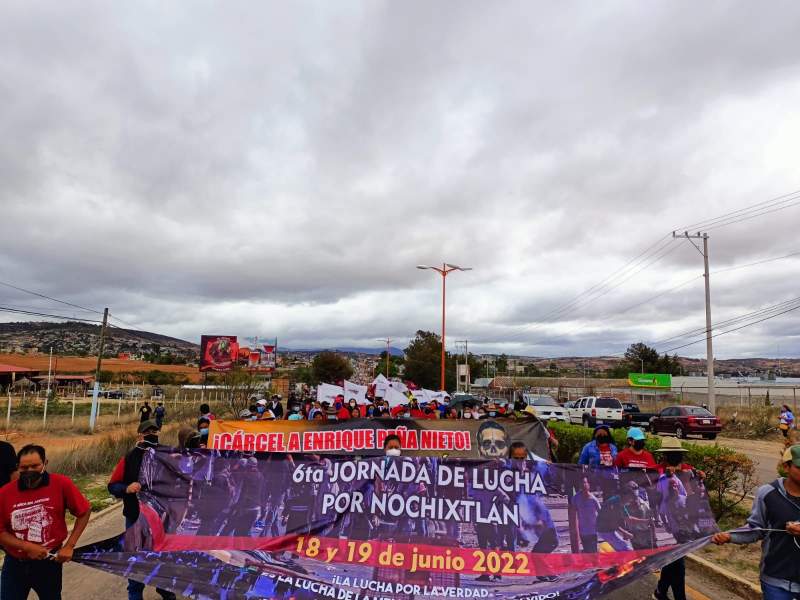 Cómo marcha masiva conmemora el sexto aniversario de la masacre en Nochixtlán