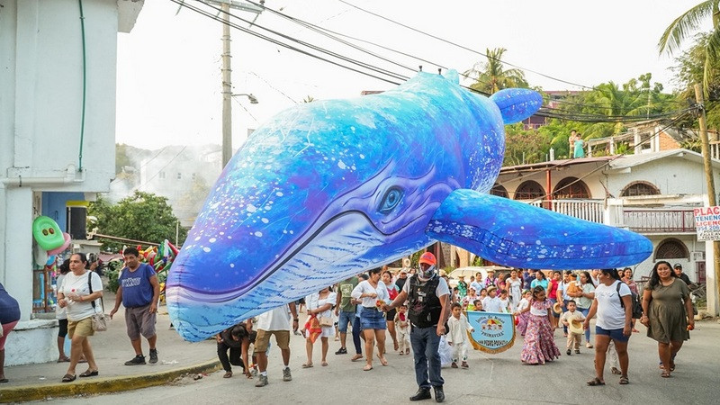 Inaugura Sectur Oaxaca la primera edición del Ballena Fest 2025 en Puerto Ángel