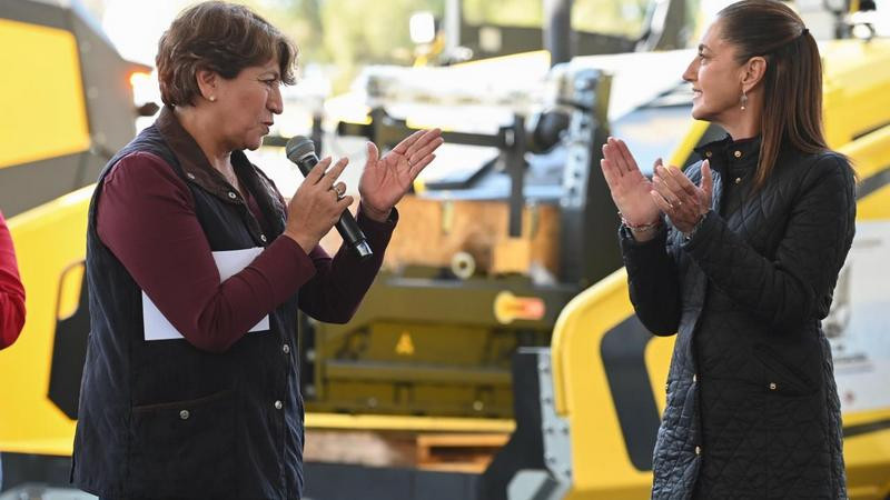 «La eficacia en acción: Claudia Sheinbaum logra la entrega de infraestructuras histórica en 10 municipios del Estado de México, superando expectativas y mejorando calidad de vida de miles de personas.»